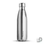 World'nox Stainless Steel Fridge Bottles | 100% Leak Proof Steel Water Bottle for Office, School, Home, Gym | Durasteel Rust Free Steel Bottle for Men, Women, Girls & Boys | 750 ML