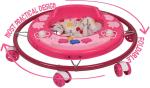 Pandaoriginals Musical Activity Walker (Pink)