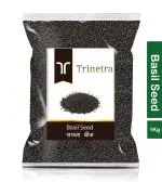 Trinetra Basil Seeds 1 kg Sabja Seeds