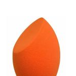 FOK Latex Free Makeup Sponge Puff Beauty Blender Foundation Puff Cosmetic Powder Puff- Single piece puff- Orange Color