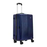 Safari Ryder TSA Lock 8 Wheels 69 Cms Medium Check-in Trolley Bag Hard Case Polycarbonate 360 Degree Wheeling System Luggage, Trolley Bags for Travel, Suitcase for Travel, Midnight Blue