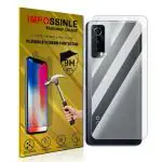 Toppings High Definition Ultra Clear Bubble Free Film Compatible for IQOO Z3 Self Healing Flexible Unbreakable Soft Hydrogel Film Anti-Scratch Back TPU Pack of 1