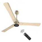 Atomberg Renesa Plus 1200 MM 3 Blade Bldc Motor With Remote 3 Blade Ceiling Fan, Metallic Gold