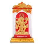 Awesome Craft Hanuman Ji Idol Car Dashboard Statue Acrylic Cover Home Room Office Temple Mandir Murti