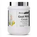 DermaLayer Goat Milk Cream I enriched with the Goodness of Goat Milk I protect the skin against damage caused by free radicals For All Skin Types Face & Body 1000 ml