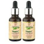 Maurya Khadi Vitamin C Serum - Anti Aging Serum - Brightening, Anti-Aging Skin Repair, Supercharged Face Serum, Dark Circle, Fine Line & Sun Damage Corrector, Genuine 20% - 30ml Set of 2