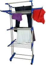 VIMART Lightweight and Portable Clothes Drying Stand: The Ideal Solution for Small Spaces and Outdoor Use (Jumbo)