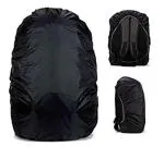 Kayru Bag Cover Waterproof Rain Cover for Backpack Bag (PACK OF 3) Rainproof Dust Proof Protector Elastic Adjustable for Trekking & Laptop, School Bag Cover, Luggage Bag Cover with Pouch Free Size