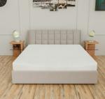 Curious Lifestyle White Cotton Mattress Protector 182 x 182 cm