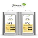 Glamycose Desi cow ghee 10 Ltr | Lab Tested | Perfect Aroma & Danedar Ghee | Curd-Churned | No Added Color and Preservatives, No Added Fragrance |100 % Pure & Hand made Cow ghee | Organic Ghee | Tin 5 Ltr. (Pack Of-2)