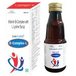 Bioford B-Complex-L Vitamin B-Complex with L-Lysine Syrup (200 ml)