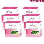 Eloway Cold Cream Pack of 6 (50g Each)-for All Skin Type |With SPF-15 Protection| Non-Sticky|Enriched with Natural AloeVera & Cucumber Extract for Nourishment and Moisturizing Skin