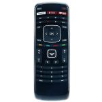 AILKIN New Xrt112 Remote Control Fit for Vizio Smart Internet Led Tv with Netflix/Iheart Radio App Keys - Black