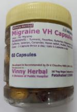 Migraine DH Herbal Supplement Capsules 60 Caps Jar - DoctorKC Herbal