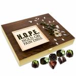 Chocholik Gift Box - Hope Means Hold On Pain Ends Chocolate Box - 20pc