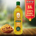 AKV Cold Pressed Peanut/Ground Nut Oil-1Litre