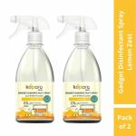 Gadget Disinfectant Cleaner - Lemon - Natural & Non Toxic - Eco-friendly - 500 ml X 2