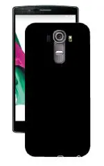 LazyLion LG G4 Black Silicone Shockproof Phone Case, Ultra Safety with Soft Feel