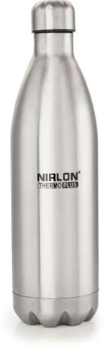 NIRLON steel ooze bottle,for boy,easy to wash,dishwasher friendly 1000 ml Bottle