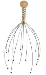 SAMEZONE hair scalp massager massagers straight wavy curly growth blood circulation massage machine head scratcher 12 fingers for body relaxing