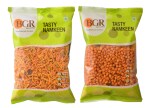 BGR Foods Combo Offer - Garlic Mixture & Khara Boondi (350g Pack Of 2) | Traditional Spicy South Indian Snack Ready To Eat | No Added Preservatives | No Added Artificial Flavouring | Crispy & Light Snacks.