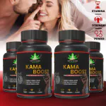 Kama Boost- Increase Sex Timing | Men's Sexual Power Enhancer | Sex Power Capsules | Ayurvedic Sex Power Capsules | Sex ki dawa | Pack Of 4