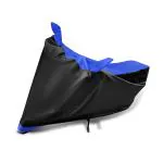 Auto Hub Universal Scooty Cover UV Protection & Dustproof Bike Body Cover for Two Wheeler Bike Scooter Scooty Activa,Black Blue