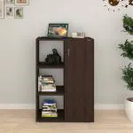 Storm Engineered Wood Bookshelf/ Book Shelf/ Corner Shelf for Living Room Office (Wenge, D.I.Y)