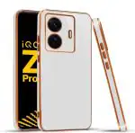 Star creature Mobile Back cover for vivo t1 pro 6D Chrome Luxury Electroplating Back Case Color Soft Silicone Back Cover for Vivo T1 Pro 5g( white)