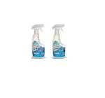 MYK LATICRETE Clenza TS Tap & Shower Cleaner 450ml | Odor Free | Removes Hard-Water Scaling From Kitchen & Bathroom Taps & Other CP Fittings (Pack of 2)
