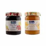 Dana Mix Fruit and Orange Regular Spread, Pack of 2, Product of Poland