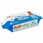 OYO BABY Gentle Soft Cleansing Baby Wipes 98% Water with Lid , Aloevera & Calendula rich, Best for Baby & Adults (pack of 1, 72 Pcs)