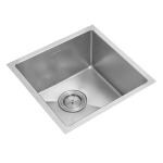 Anupam PS747CB 304 Grade Stainless Steel Single Square Bowl Kitchen Sink (14 x 12 x 8 inch)