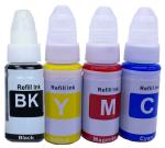 Verena GI 790 Ink Refill Compatible for Canon G1000, G1010, G1100, G2000, G2002, G2012,G3000, G3010, G3012, G3100, G4000 Printers (Pack of 4 70 ML Each Bottle, Black Cyan Magenta Yellow)