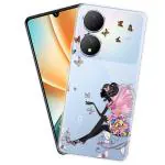 Fashionury Designer Printed Soft Silicone Back Case Cover for Vivo Y100 5G Back Cover for Vivo Y100 5G -D0471