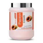 DermaLayer Papaya Cream I enriched with the Goodness of Papaya I Helps reduce acne & scars For All Skin Types Face & Body 1000 ml