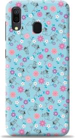 Swagr Blue Plastic Shock Proof Back Cover For Samsung Galaxy A20