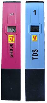 Lab Junction pH Tester/Meter & TDS Tester/Meter, Digital Pocket Size pH Tester/Meter (Range: 0? 14 pH) & TDS Tester/Meter (Range: 10? 9, 990 ppm) LJ-pH-030+ LJ-653-1-2 as Per Quality Standards:!