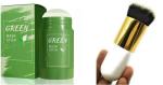 Lenon Green Tea Mask Stick & One Foundation Brush White (2 Items in the set)