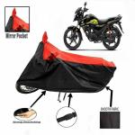 Bykorrzon Red,Black Polyester Full Body Bike Cover for Honda SP125