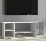 Anikaa Heider Engineered Wood TV Unit/ TV Stand/ TV Cabinet/ TV Entertainment Unit (White) (Ideal for 55 Inch)(D.I.Y)