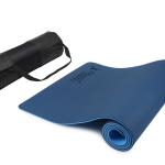 Fitness Mantra TPE Dual Color Anti-Slip Yoga Mat with Cover Bag| 1 Piece| 6mm| 24