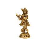Rudra Centre Brass Muralidhar Krishna with Flute in