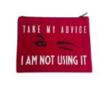 URBAA Printed Handmade, Eco Friendly Cotton Canvas Pouch