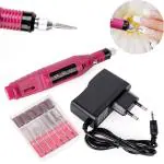 KALAP BY KJ Professional Electric Nail Art Drill File Machine Manicure Set Grinding Polishing Tool +Bits EU Plug