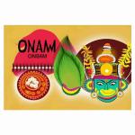 SAF kerela Traditional Festival Onam Wall Poster For Home decoration ONAM-13