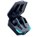 HOPPUP Predator Xo4 Gaming Earbuds with 35MS Low Latency,50H PlayTime,13MM Drivers,ENC Bluetooth Headset (Blue, True Wireless)