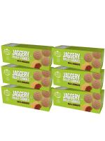Early Foods Gluten And Sugar Free Biscuits Pack Of 6 Ragi Amaranth Jaggery Cookies 900 G (Pack of 6)