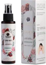 Padmakshi Ayurveda Pure Rose Petal Mist - Helps In Hydration | Toning | Anti-Acne | Soothing | Refreshing (Pack of 1, 100ml)