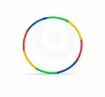 Grest Mini Hula Hoop Ring of 8 Pieces For Kids, Great for Exercise, Dance and Fitness Hoola Hoop Game